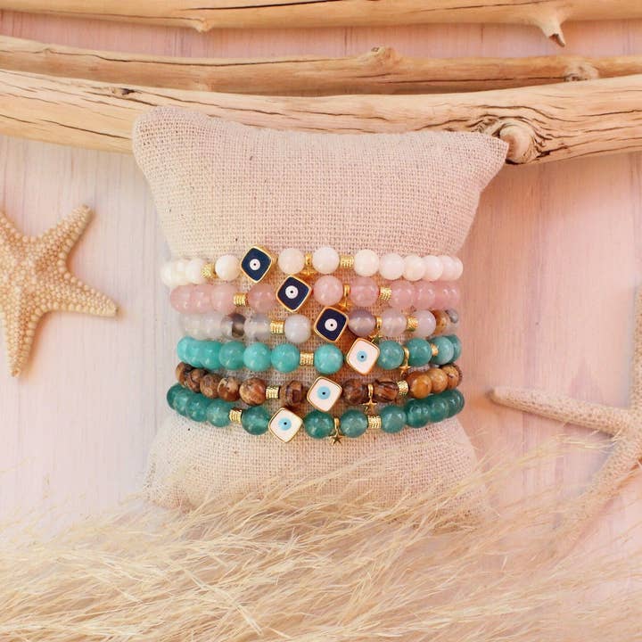 Turkish Eye Stone Bracelet for wholesale by Link & Love®