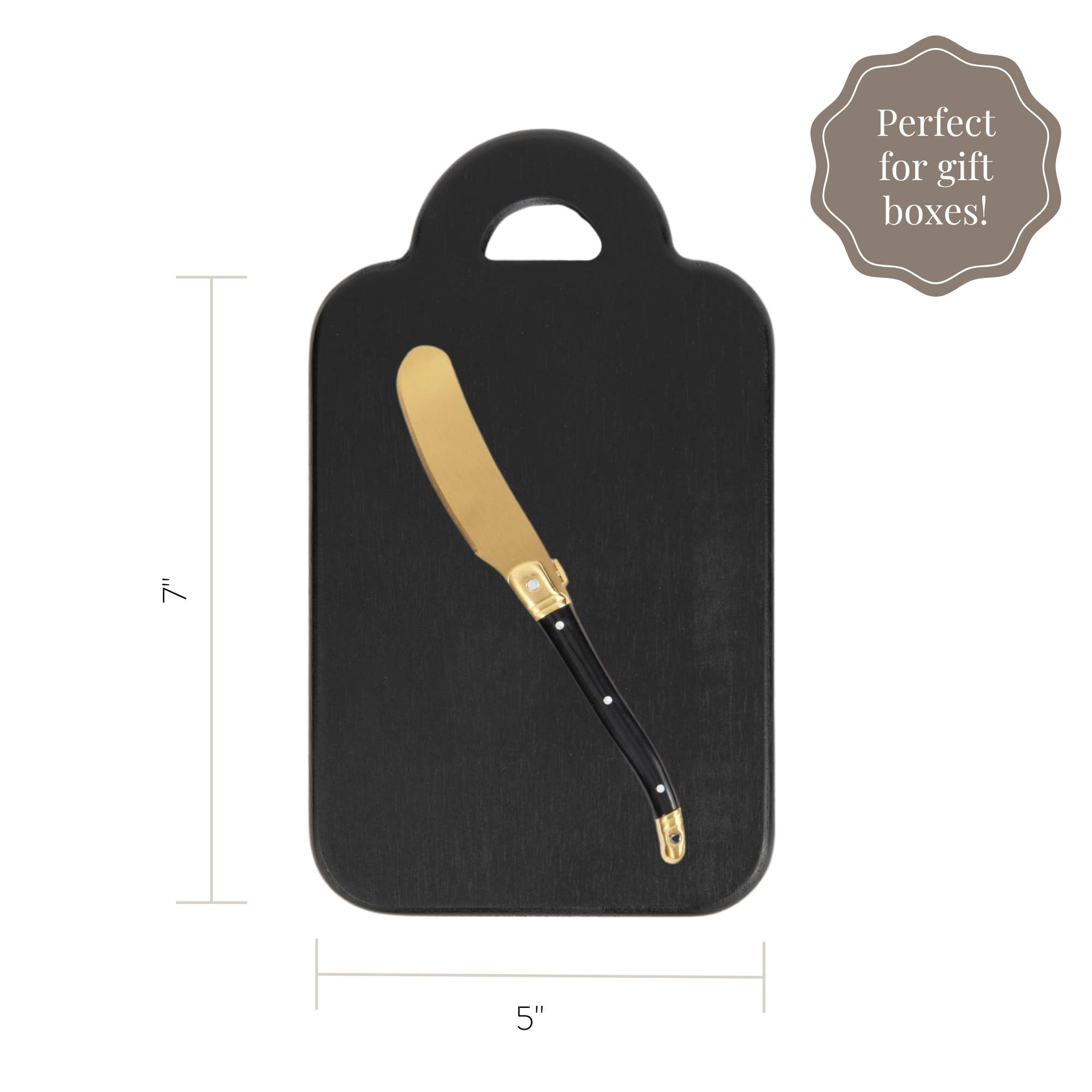 HOST at HOME by The Bamboo Abode - Wholesale Cheese Board - Mini Serving Board Set | Unique Gift Box Idea, Holiday Gift1