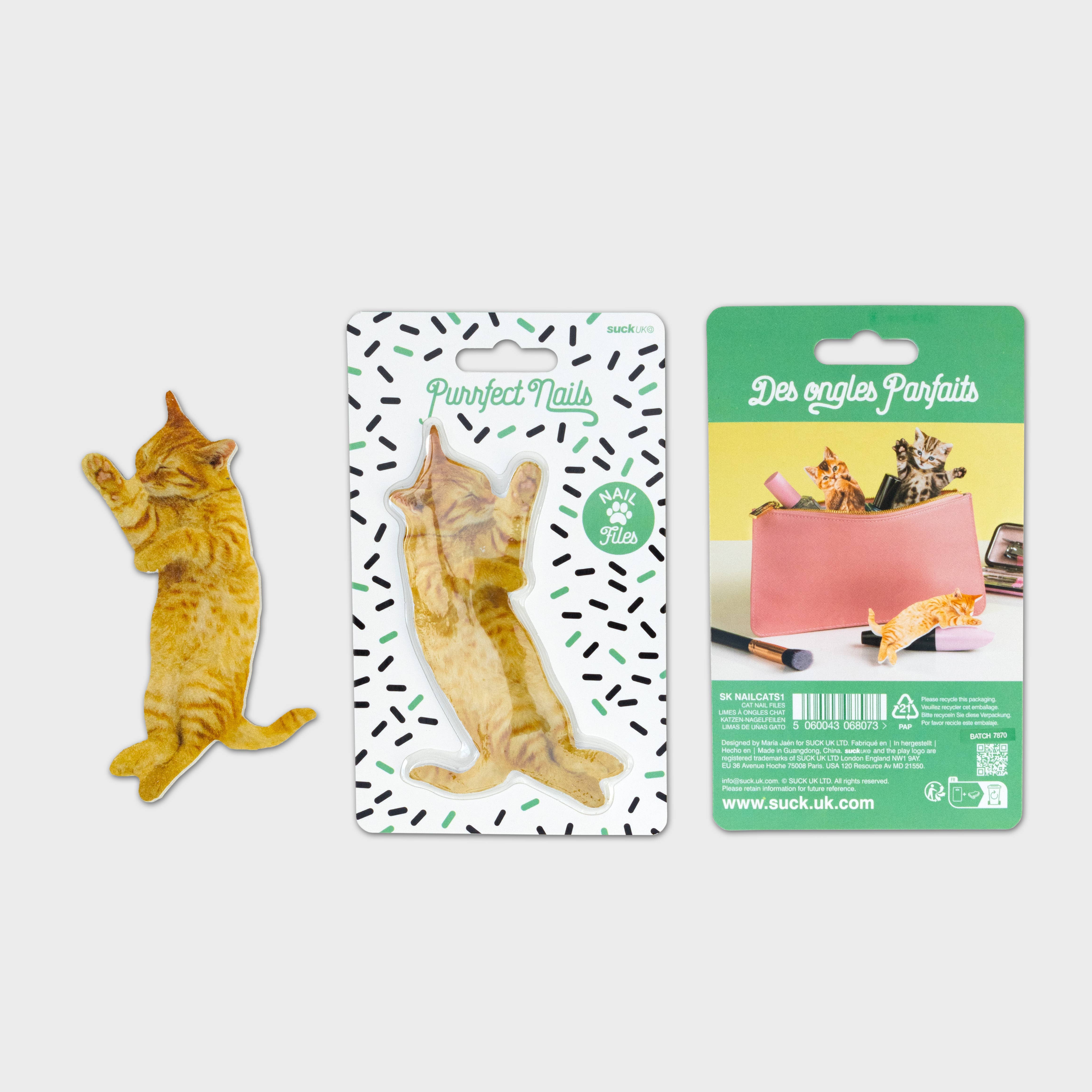 SUCK UK - Vendita all'ingrosso Lime per unghie - Lima per unghie per gatti — Mantiene le unghie in perfette condizioni6