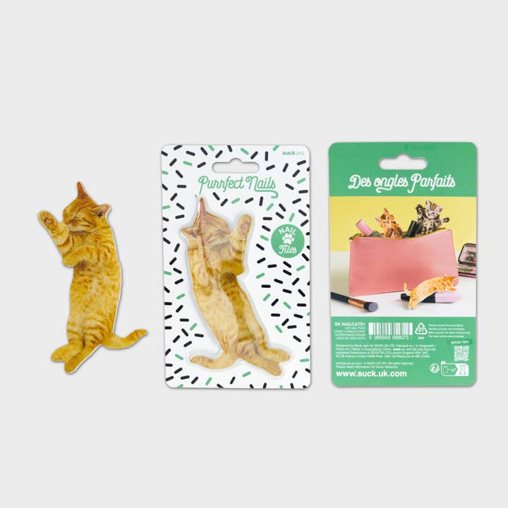 SUCK UK - Vendita all'ingrosso Lime per unghie - Lima per unghie per gatti — Mantiene le unghie in perfette condizioni6