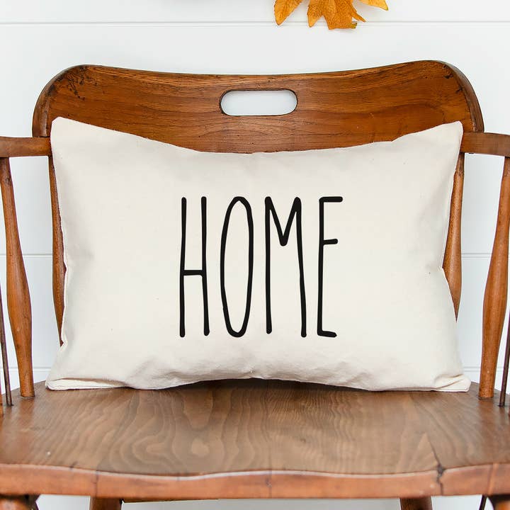 Emma and the Bean - Wholesale Throw/Decorative Pillow - HOME Rustic Farmhouse Pillow0