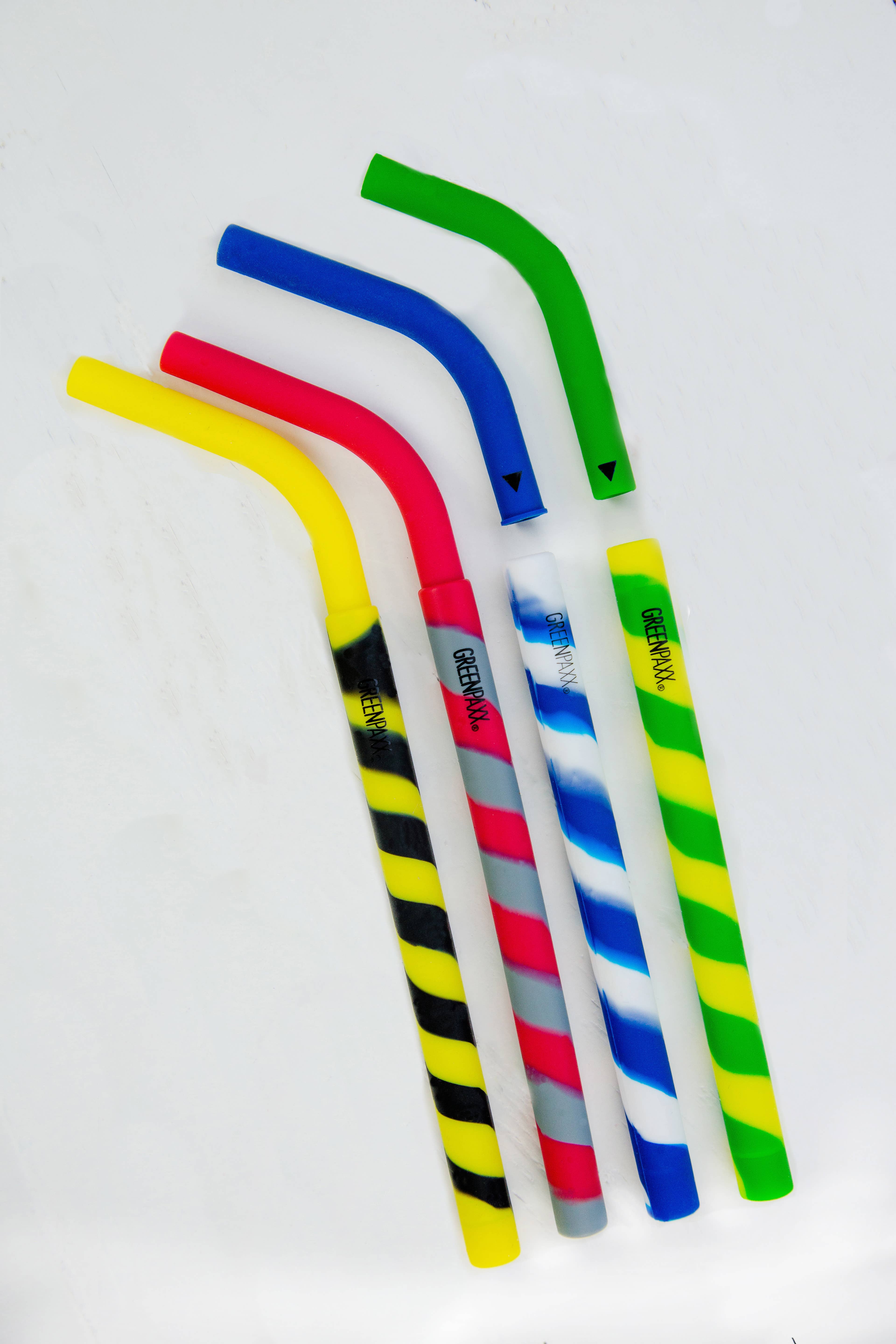 GreenPaxx – Engroshandel Sugerør – To stykke patenteret silikone sugerør0