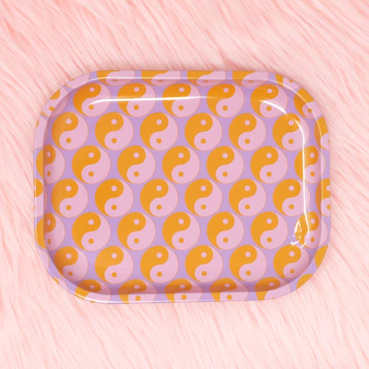 Bandeja Yin Yang para venta al por mayor de Made Au Gold