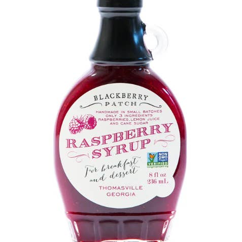 Wholesome Good - Vente Sirops aromatisés - Sirop de Framboise à 3 Ingrédients Blackberry Patch 8oz0