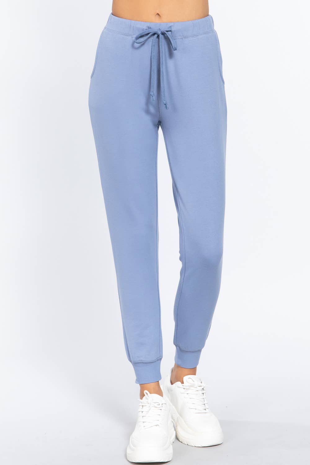 Active Basic | Active USA – calças de treino - Mulher por atacado – Calça jogger francesa Terry5