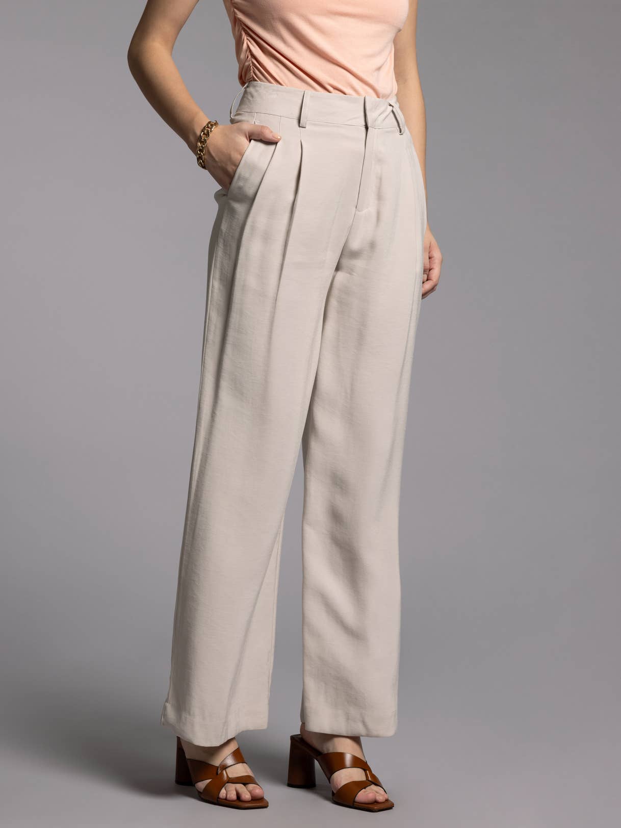 Weekend Los Angeles – wholesale Pants – Women's – Tailored Wide Leg Pants - LACY PANTS1