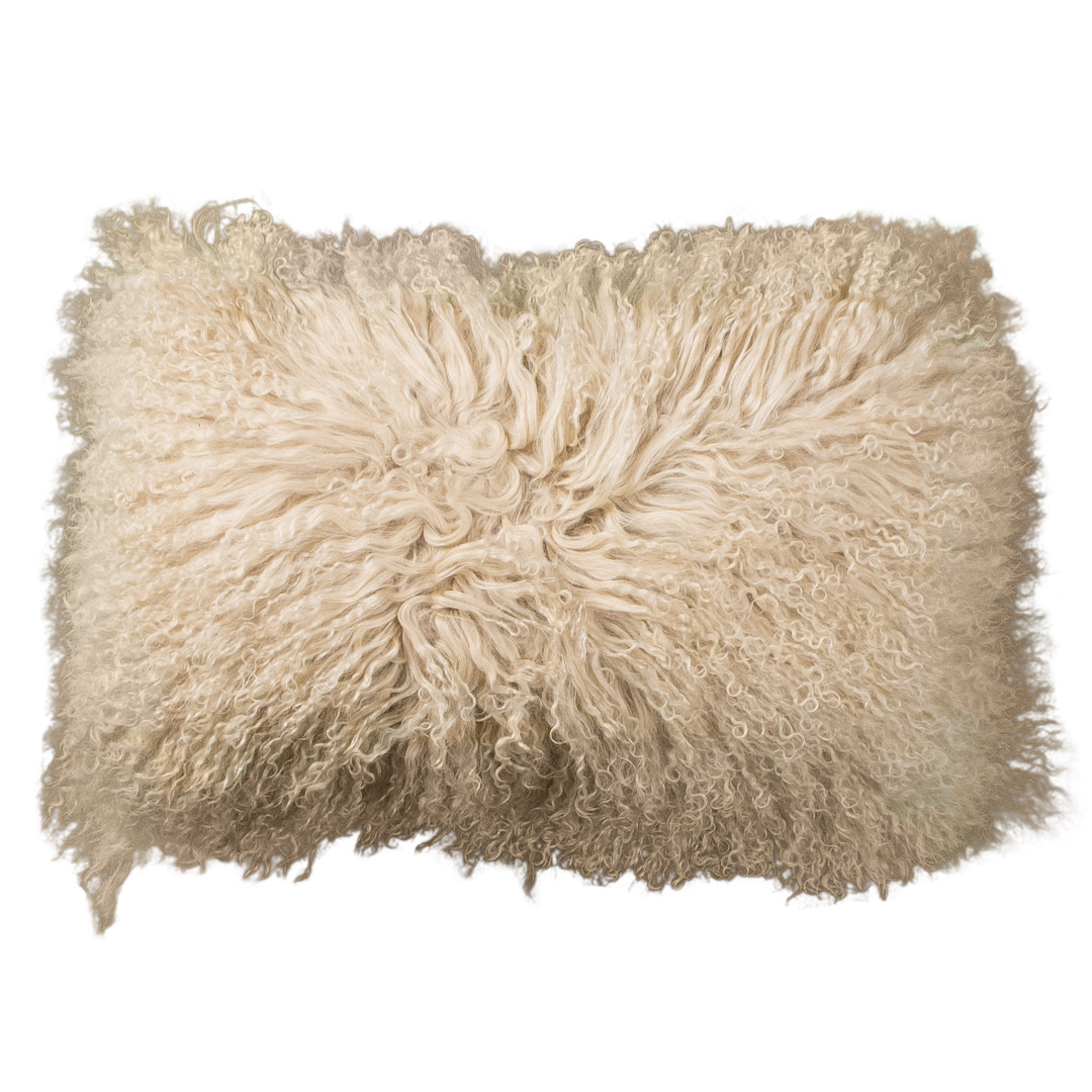 Van Buren - Wholesale Throw/Decorative Pillow - Tibetan sheepskin cushion 30x50cm | 14 colors5