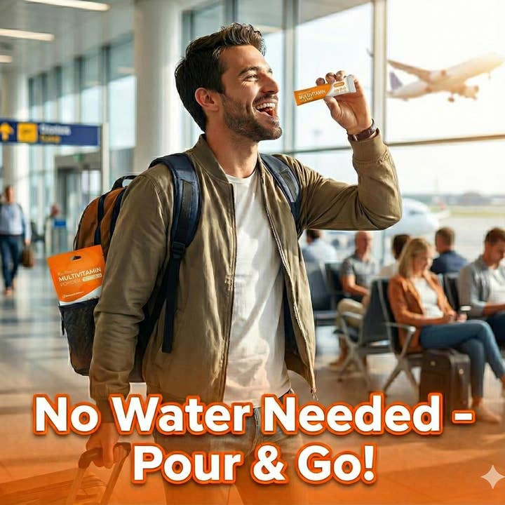 Go Wise - Wholesale Oral Supplement/Vitamin - On The Go Multivitamin Powder Stick Packs- No Water Needed4