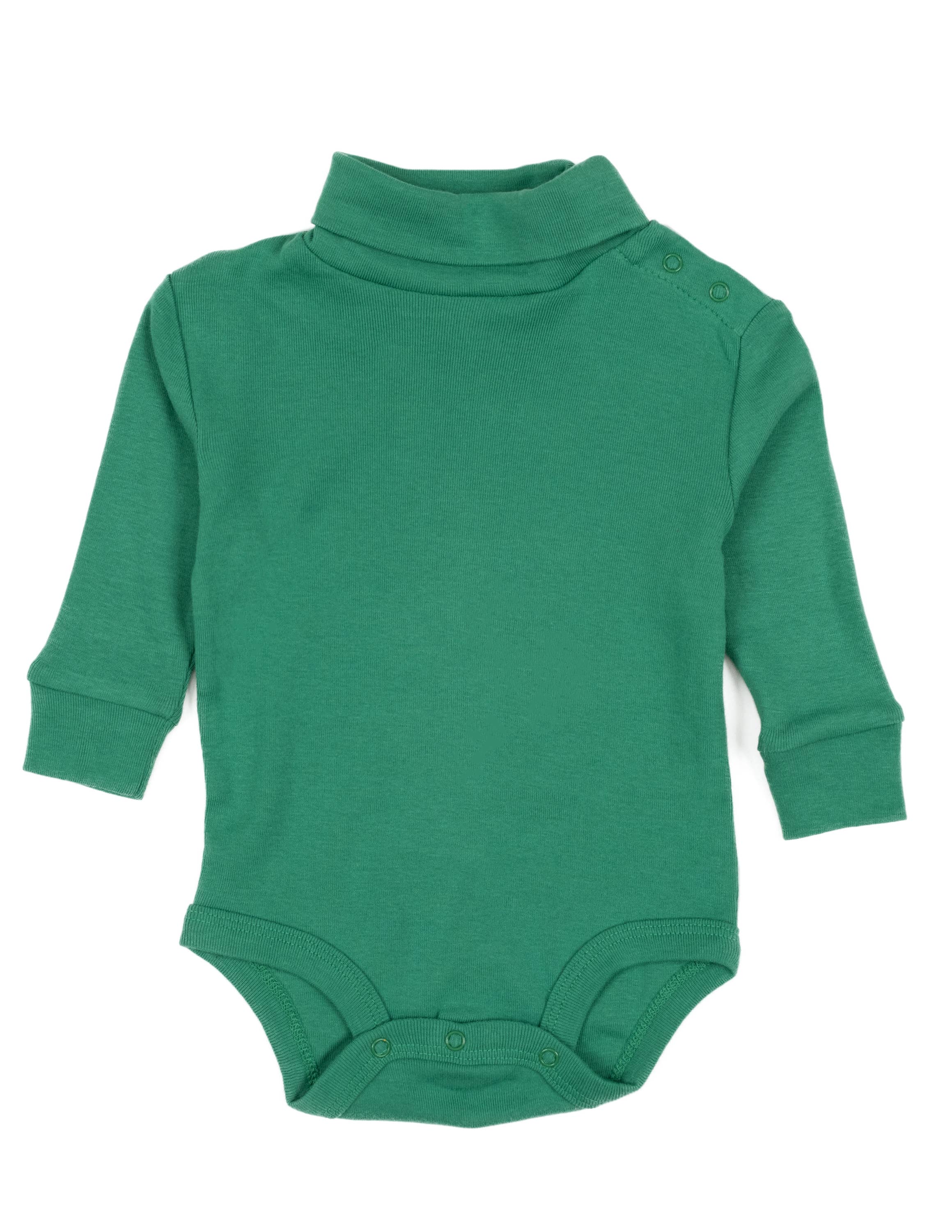 Leveret Pajamas – wholesale Bodysuit (non-footed) – Baby – Kids Baby Turtleneck Bodysuit Cotton14
