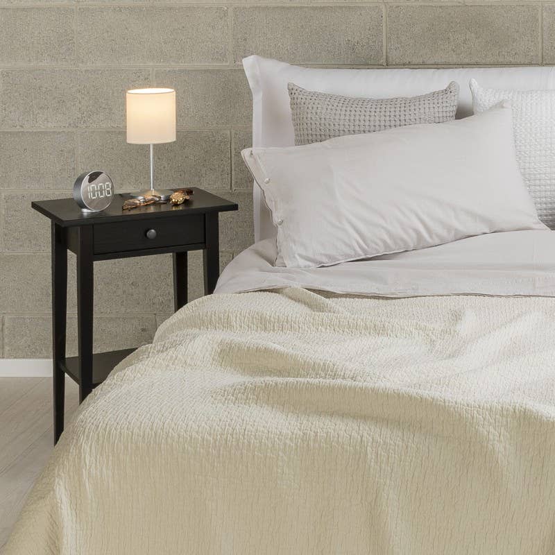 UNOCASADESIGN - Wholesale Deken - Vigo Stonewashed katoenen sprei met ruches20