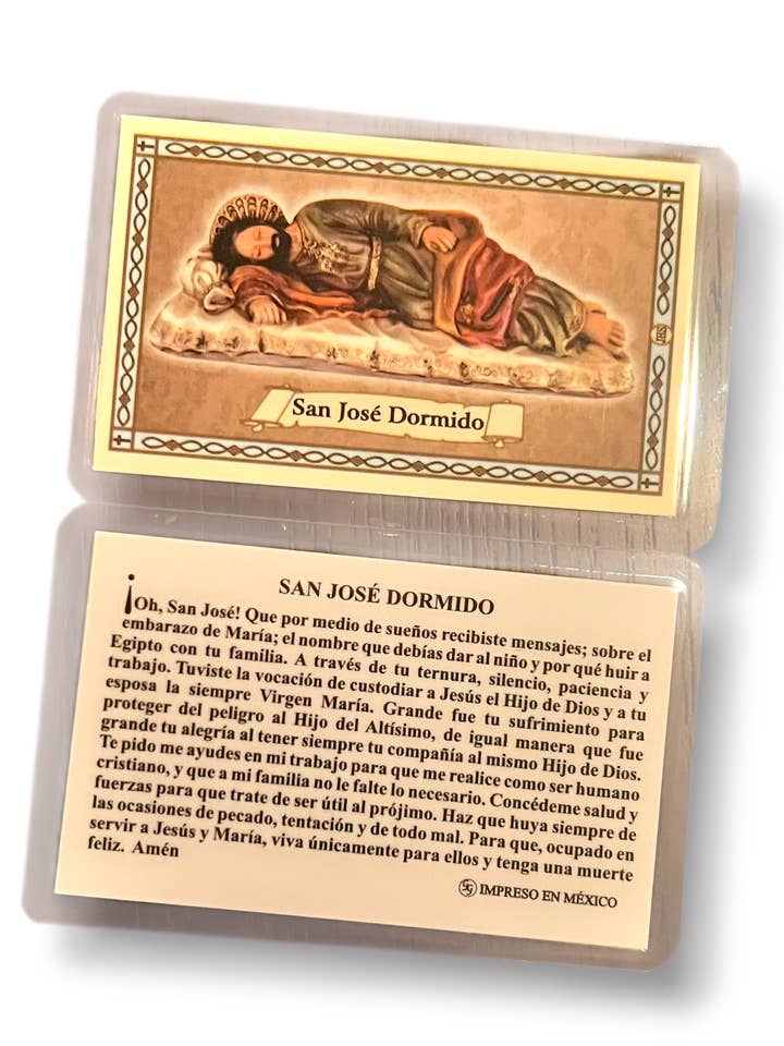 Oración a San José Dormido para venta al por mayor de SAN JUDITAS RELIGIOUS ARTICLES