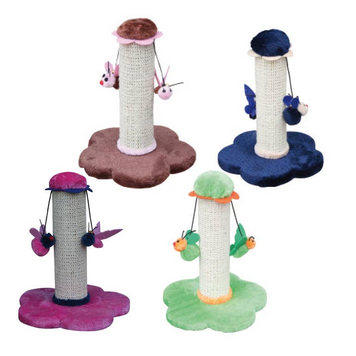 Cat scratching post - Flowers Mini - Croci for wholesale by Croci S.p.A.