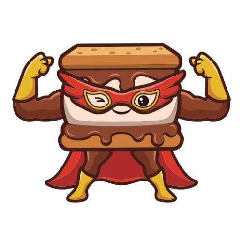 The S'mores Company – Engroshandel Klistermærke – S'mores Puffy Stickers - Bedårende S'mores Sjov Der Klæber4