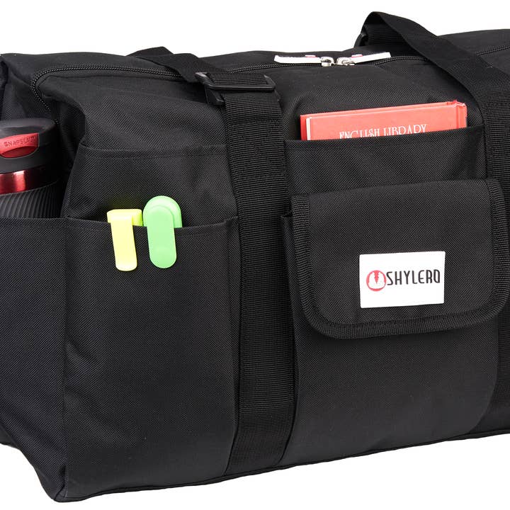 Nurse Bag and Utility Tote | Waterproof (IP64) | Solid Black for wholesale by SHYLERO