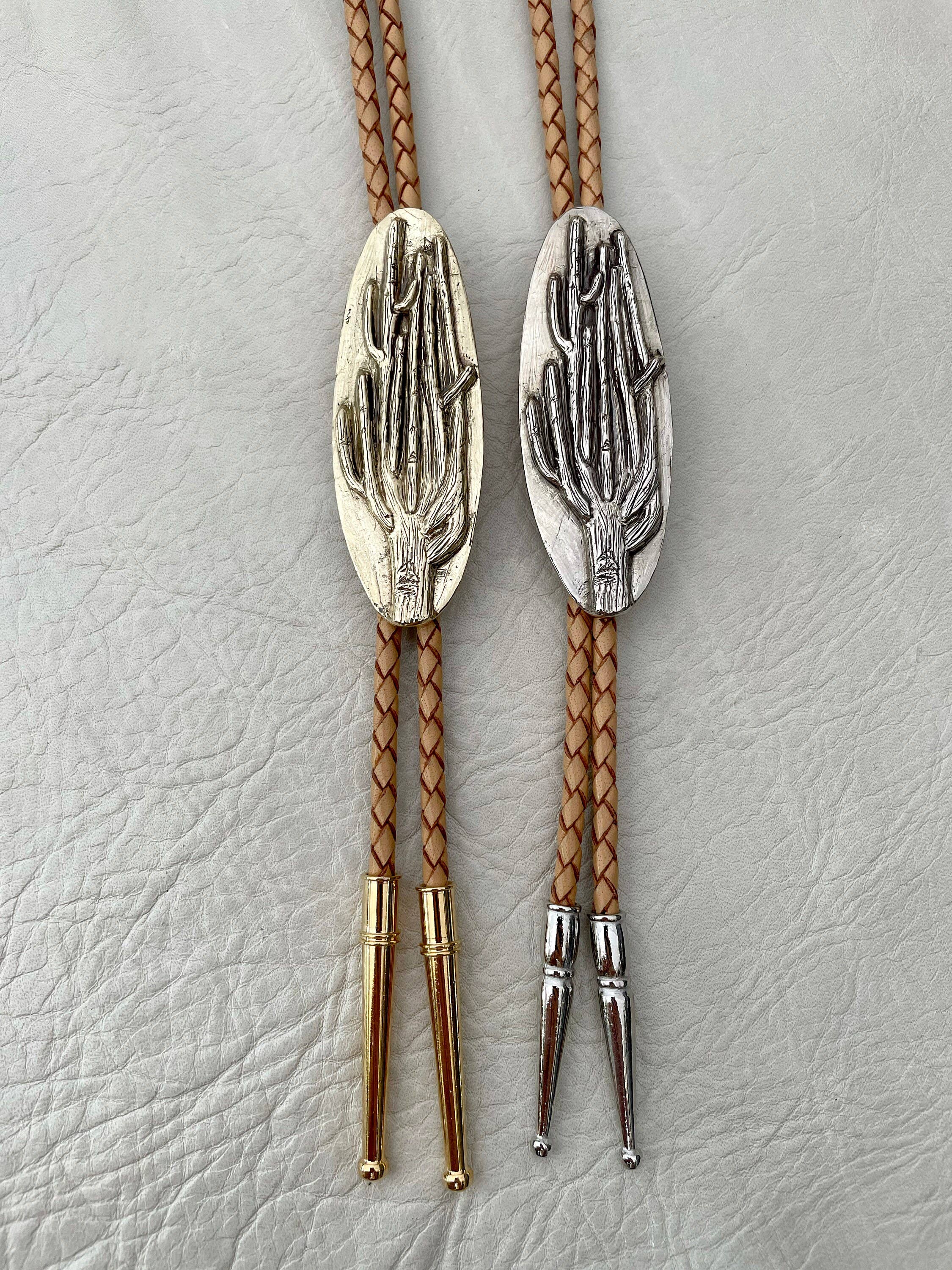 HELIOTROPE - Wholesale Woven Necklace - Saguaro Pantera Bolo Tie4