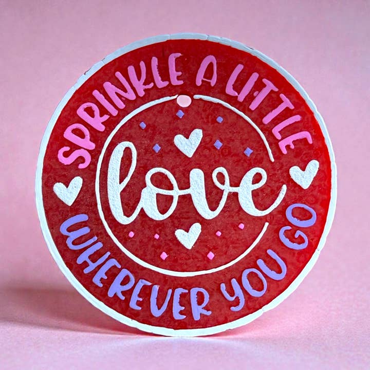 Saupoudrer d'amour Freshie pour la vente par Bug and Bean Freshies