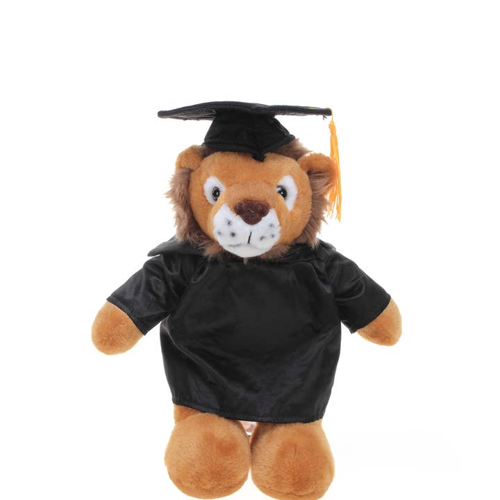 Abschluss-Tiere — Lion 11" mit individuellem Aufdruck für den Großhandel von Plushland