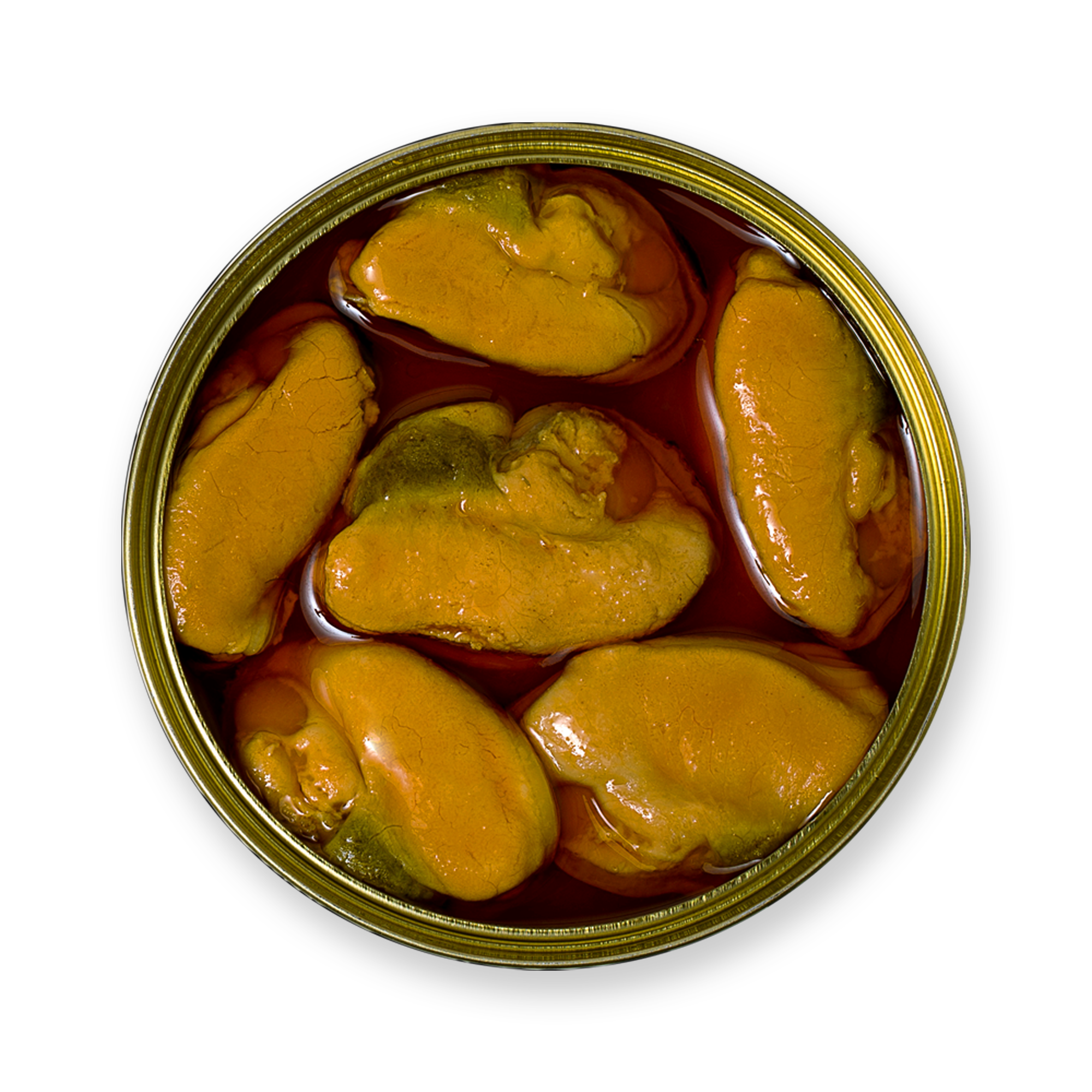 Conservas La Brújula – Engroshandel Fisk/skaldyr – Muslinger i Escabeche 4/6 RO120. LB251