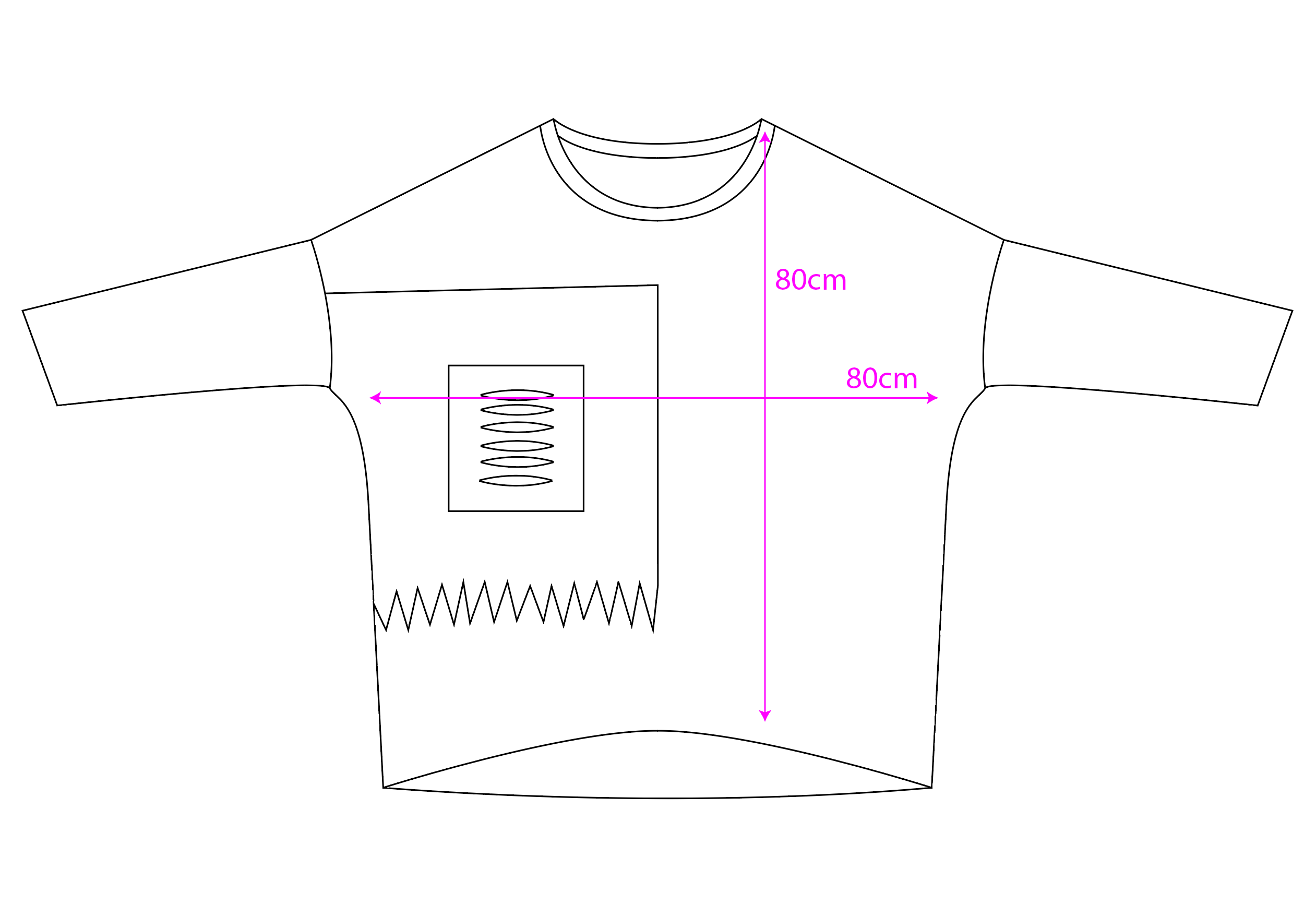 Lucy Sparks - Wholesale Tunic - Women's - Pure stretchy cotton plus size raw edged top with distressed14