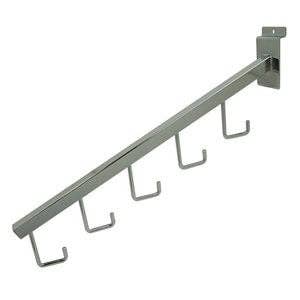 Only Hangers - Wholesale Retailer Display - Accessories - Only Hangers 5 Hook Slatwall Waterfall Pack of 3