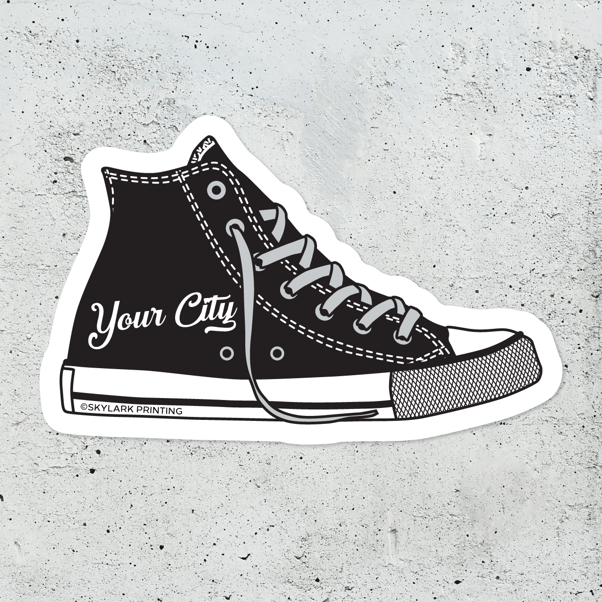 Skylark Printing - Wholesale Sticker - Custom Vintage High Top Shoe  Souvenir Sticker1
