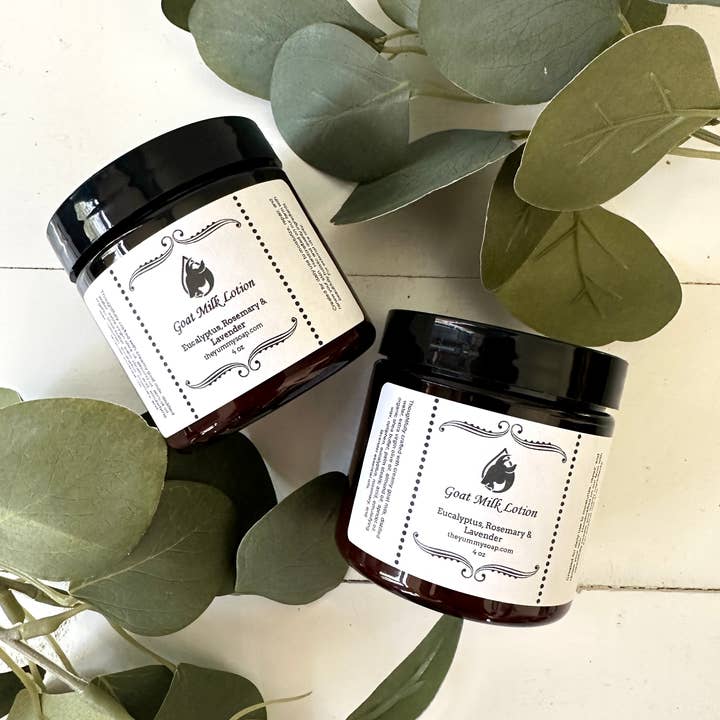 The Yummy Soap - Wholesale Body Cream/Lotion - Eucalyptus, Rosemary and Lavender Goat Milk Lotion ~Hydrate1