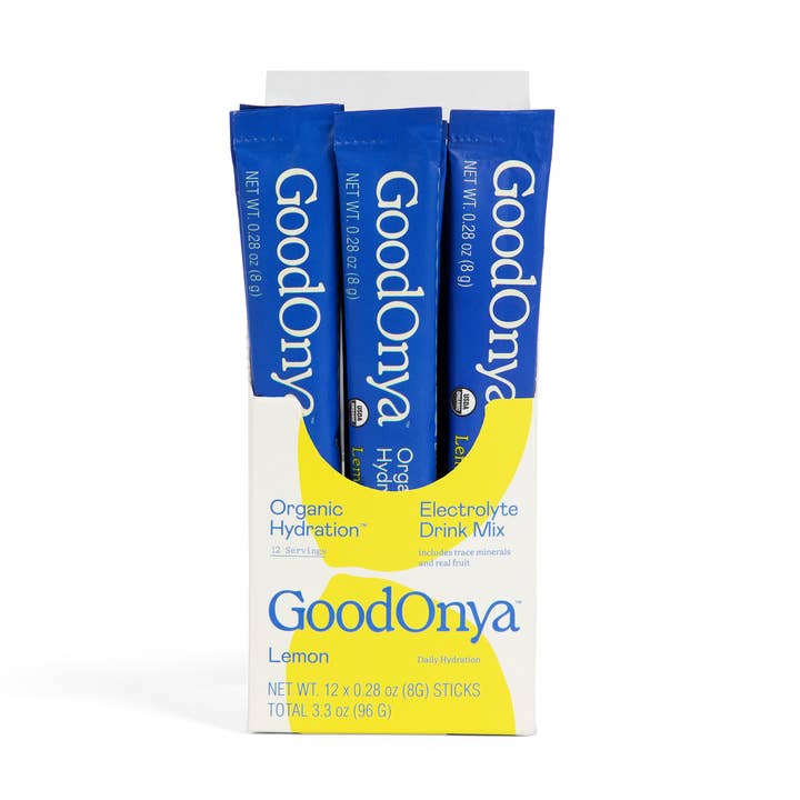 GoodOnya - Wholesale Powdered Health Drink - Organic Hydrationâ„¢ Stick Pack (12 Single-Serve Sticks)