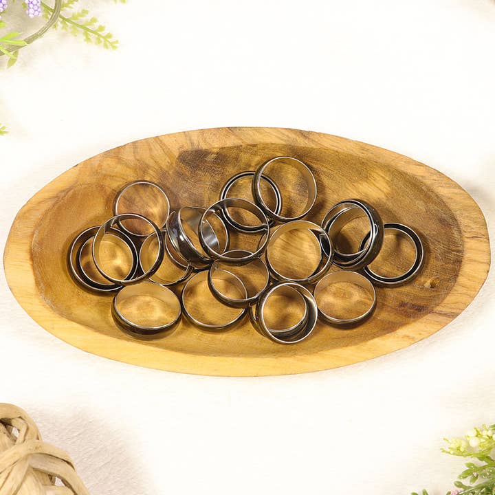 Natures Artifacts Inc - Wholesale Band/gestapelde ring - Mood Rings - van kleur verandert afhankelijk van de stemming