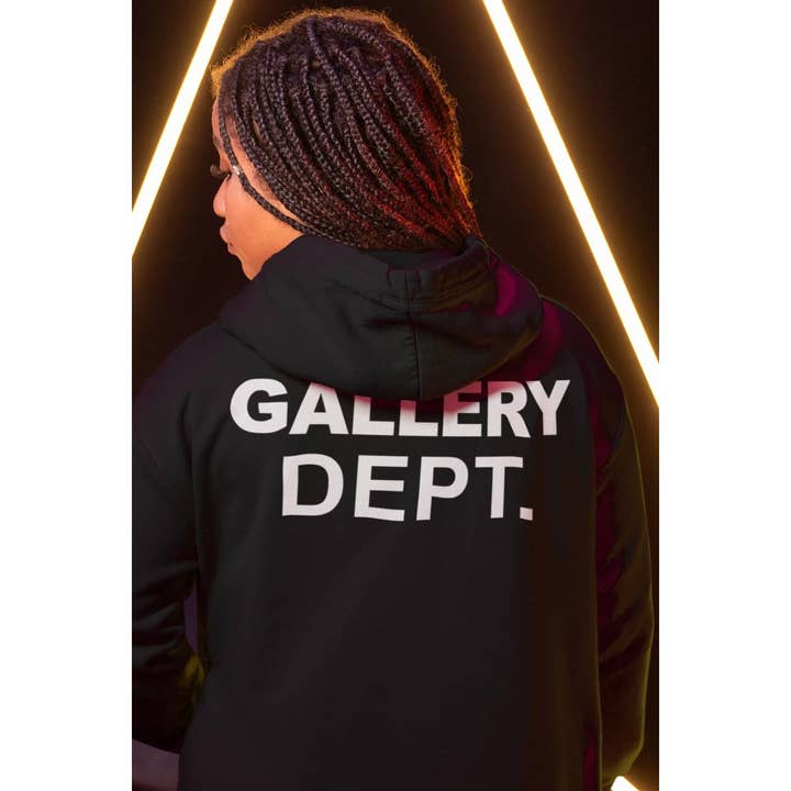 GALLERY DEPT FROUNT BAG GRAPHIC HOODIE for wholesale by Polar bee
