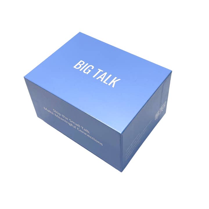 Big Talk - Wholesale Card Game - Big Talk Question Card Game - Giftable Tabletop Size