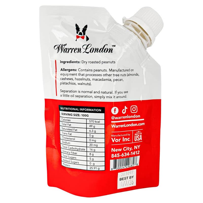 Warren London Dog Products – wholesale Pet treats – Dog – Dog Peanut Butter – All Natural6