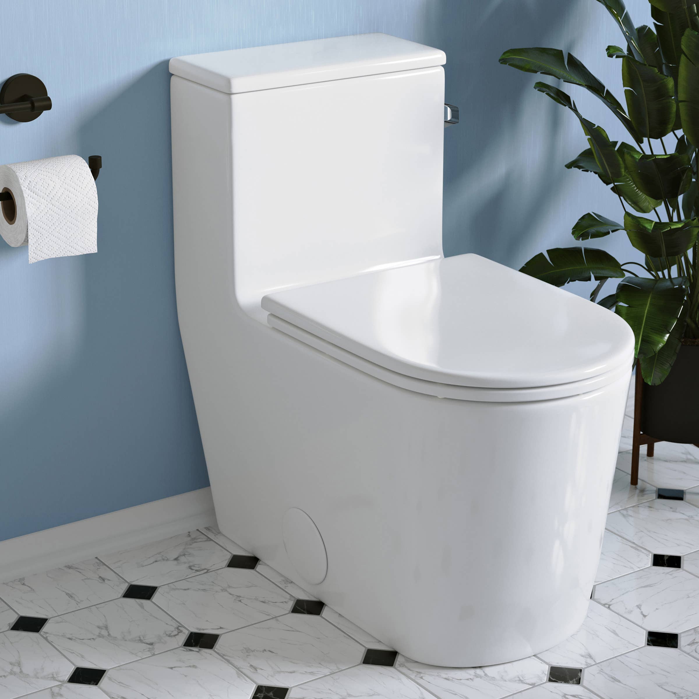 Swiss Madison - Wholesale  - Liberte 1-PC 12" 1.28 GPF Right Flush ADA Toilet in0