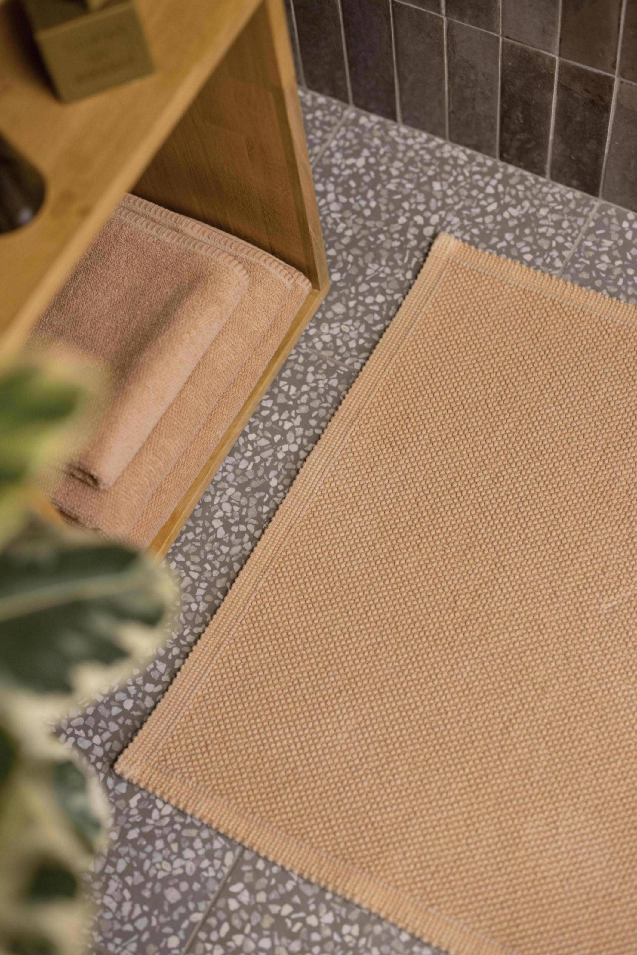 Maison Vivaraise & La Cerise sur le Gâteau - Wholesale Bath Towel - Bora Latte Bath Towel 90 x 1501