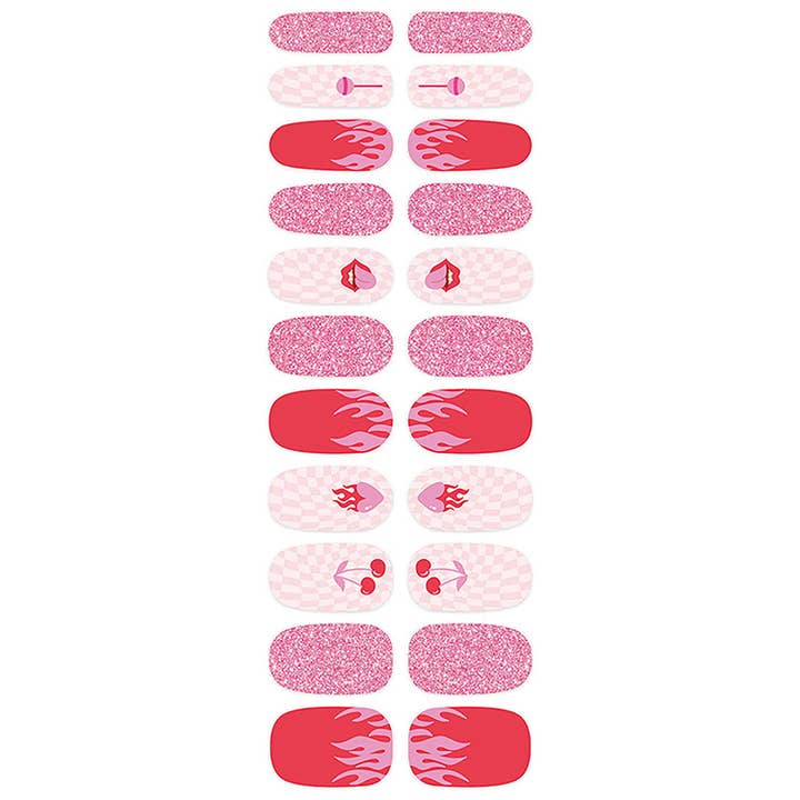 Studio Oh! - Wholesale Nail Art/Decal - Rock On Mani Nail Wrap Kit