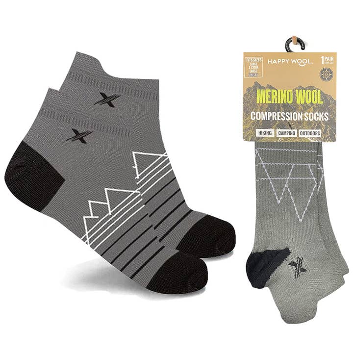 The American Gift Company (TAGCO) - Wholesale Socks - Unisex - MERINO WOOL ANKLE SOCKS - HIKING, CAMPING, SNOW