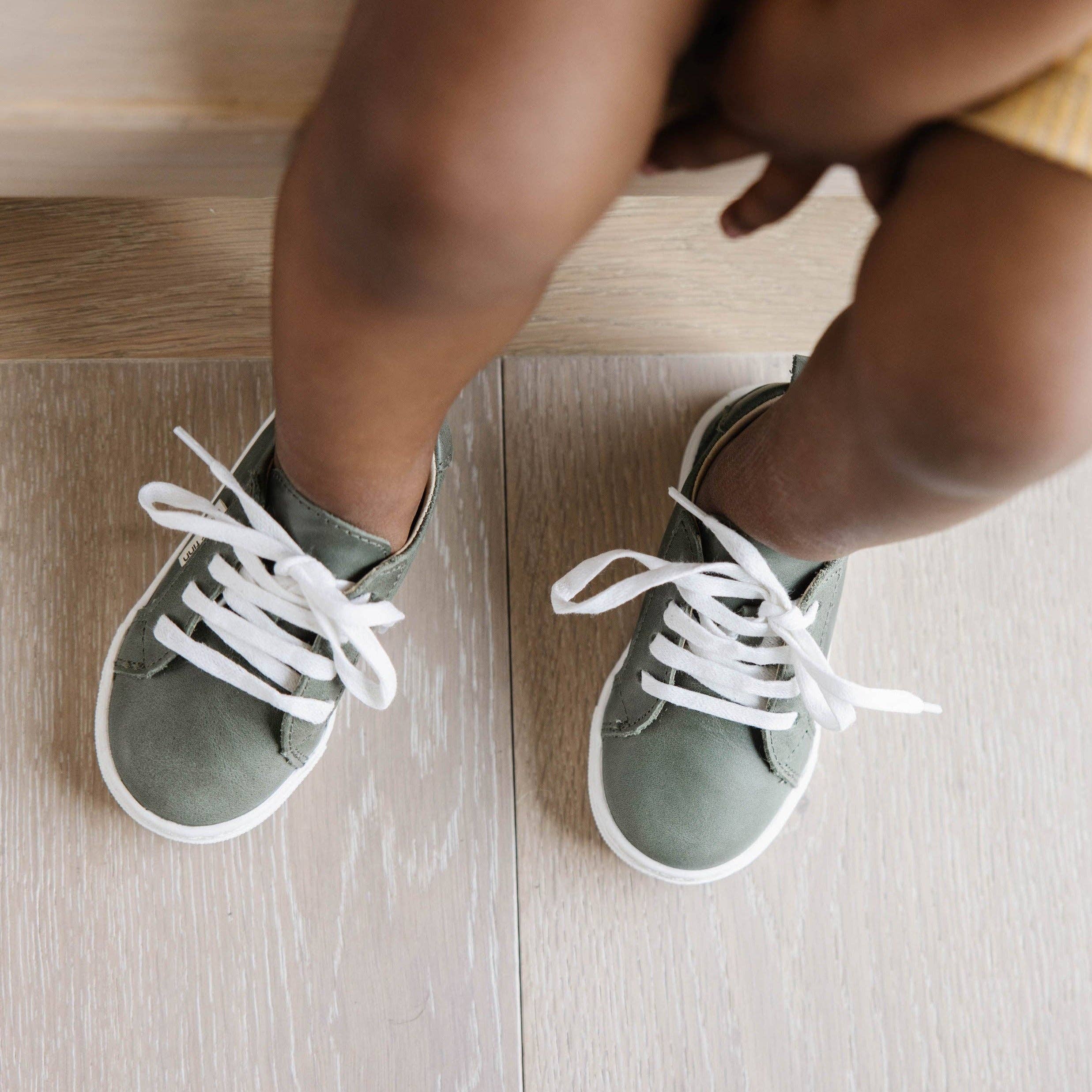 Piper Finn - Wholesale Lifestyle Sneakers - Kids - Sage - Low Top Sneakers3