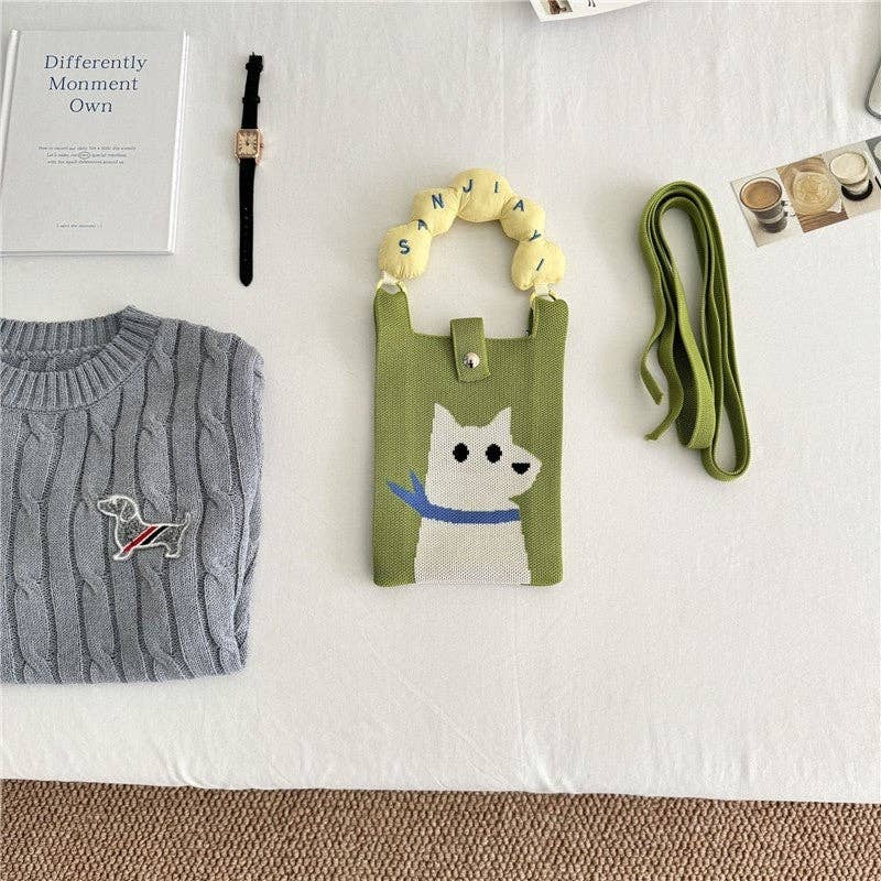 liqubit - Wholesale Crossbody Bag - Women's - Knitted Single Shoulder Crossbody Mini Coin Purse1