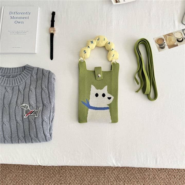 liqubit - Wholesale Crossbody Bag - Women's - Knitted Single Shoulder Crossbody Mini Coin Purse1