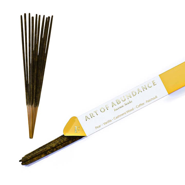 Art of Abundance Incense Sticks for wholesale by Endless Esthetiques