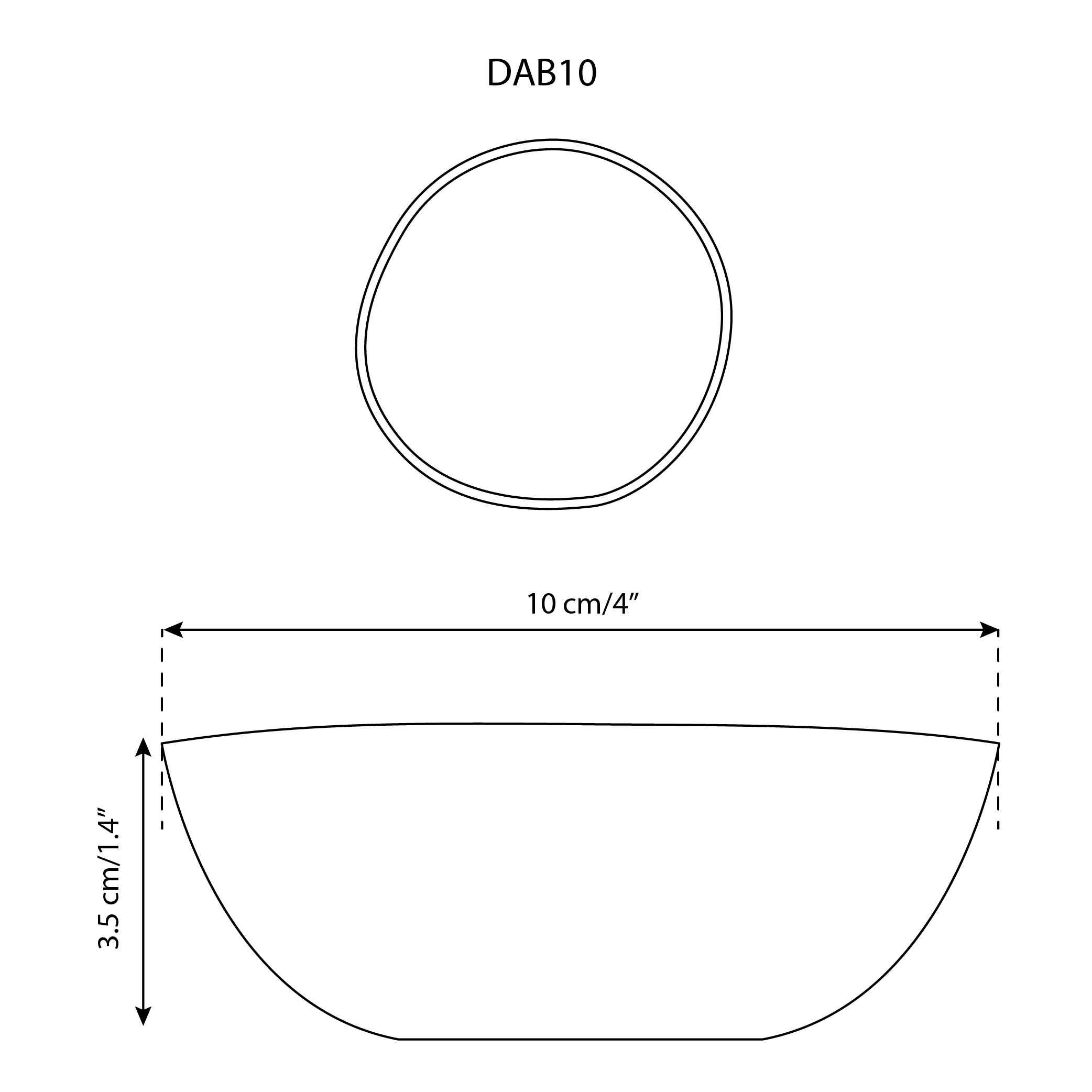 GHARYAN Stoneware & Olive Wood Tableware | Canada - Wholesale Condiment/Dip Bowl - Handmade Stoneware Condiment Bowl | Dadasi 6 oz7