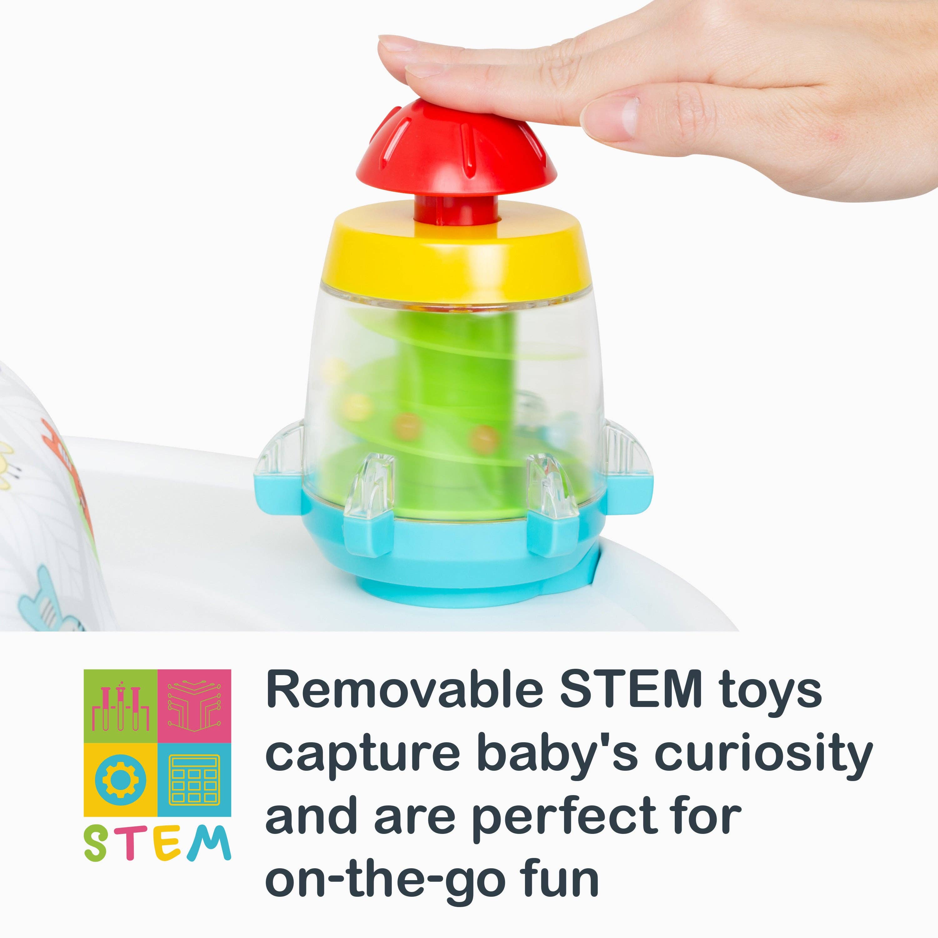 Princess Pink Smart Steps 3-in-1 Bounce & Play Center with STEM Toys for wholesale on Faire7