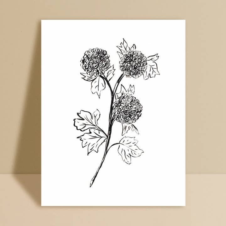 Poms Art Print for wholesale by Chelsea Autumn