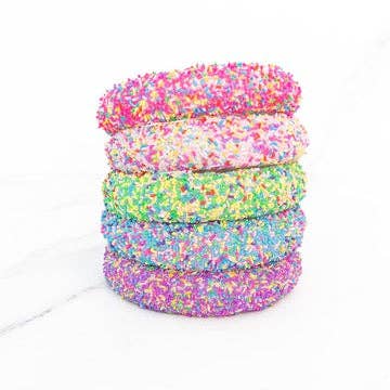 Golden Thread - Wholesale Fashion Headband - Women's - Green Sprinkle Headband3