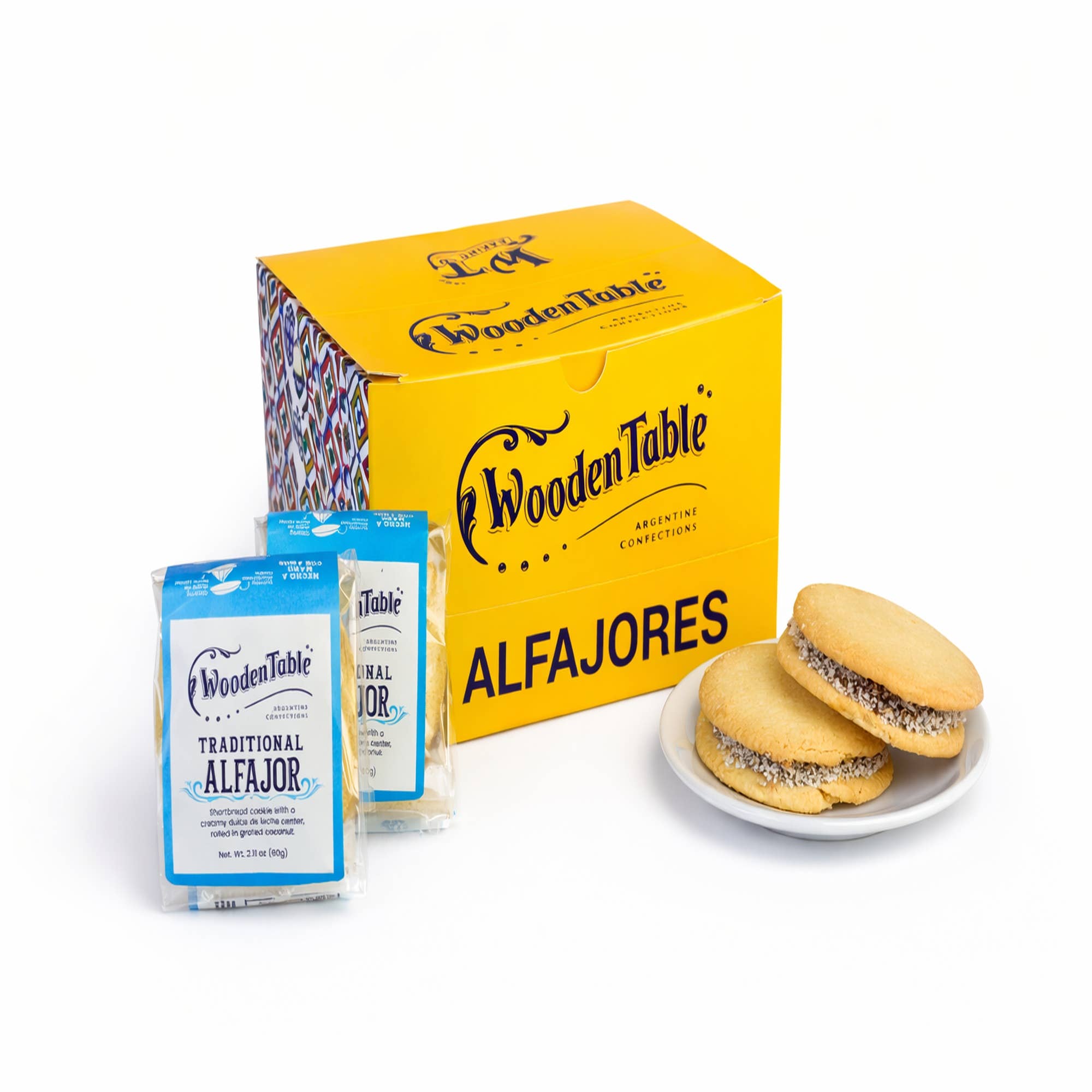 Wooden Table Baking Company - Wholesale Cookie - Traditional Alfajor XL (Individually wrapped)