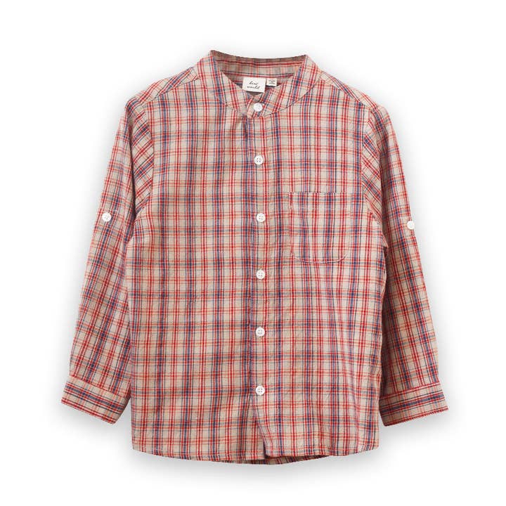 Camisa James | Lille Check para venta al por mayor de Beet World