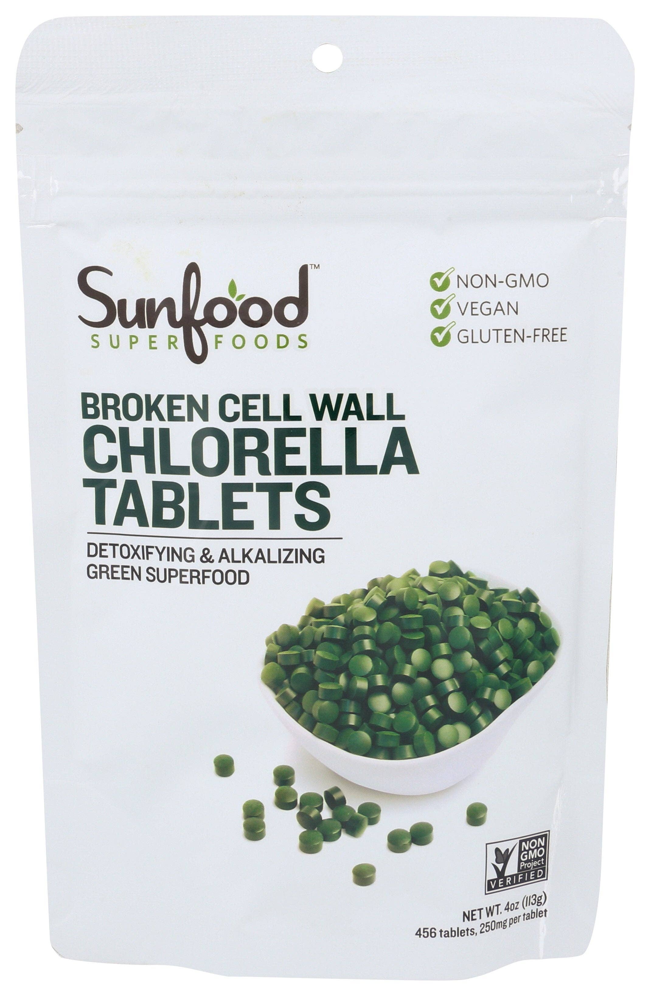 Everyday Supply Co - Wholesale Oral Supplement/Vitamin - SUNFOOD SUPERFOODS CHLORELLA TABLETS0