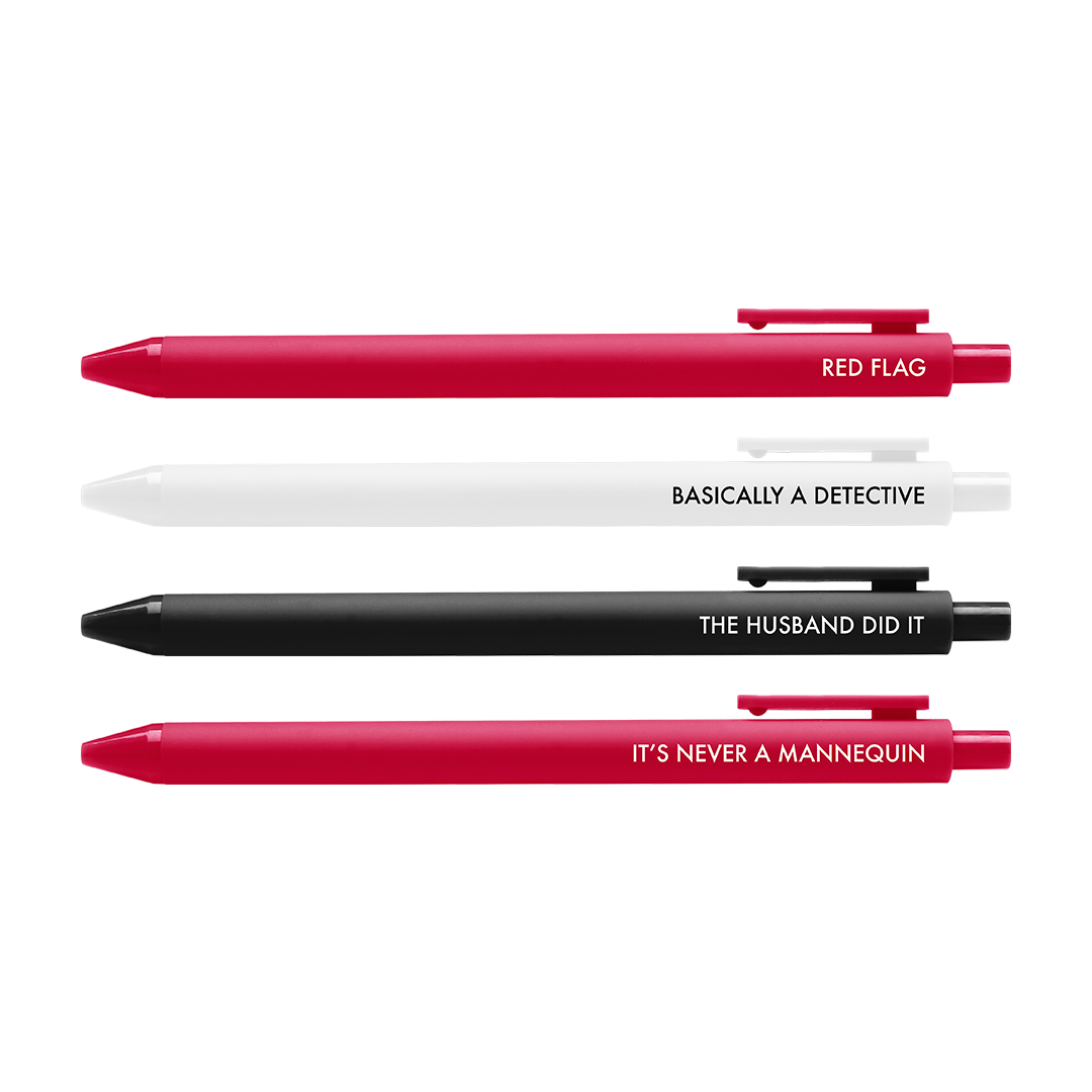Sammy Gorin LLC - Wholesale Pen - True Crime Gel Pen Set1