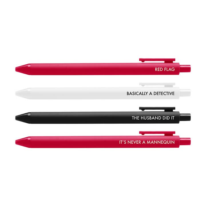 Sammy Gorin LLC - Wholesale Pen - True Crime Gel Pen Set1