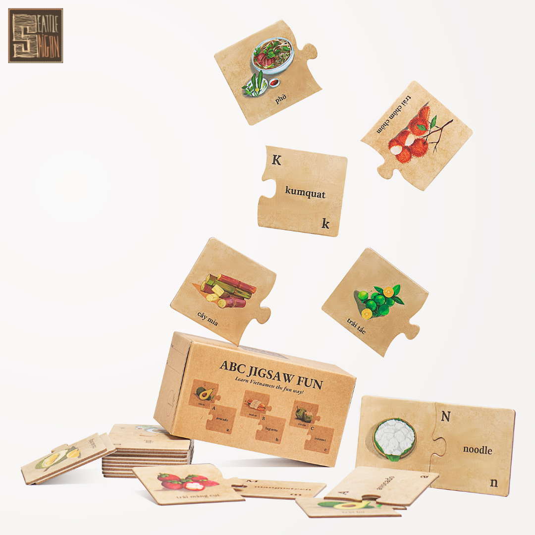 Seattle and Saigon - Wholesale Puzzle - Kids - ABC JIGSAW FUN, flashcard, puzzle for kid brain development4