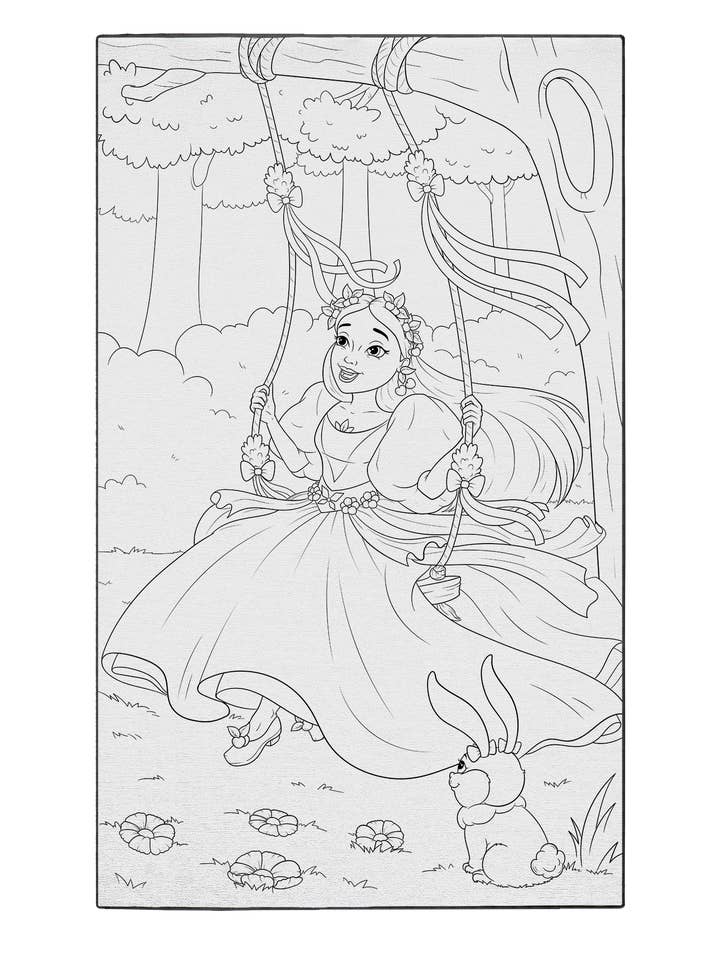 Balançoires estivales pour la vente par Coloring Rugs